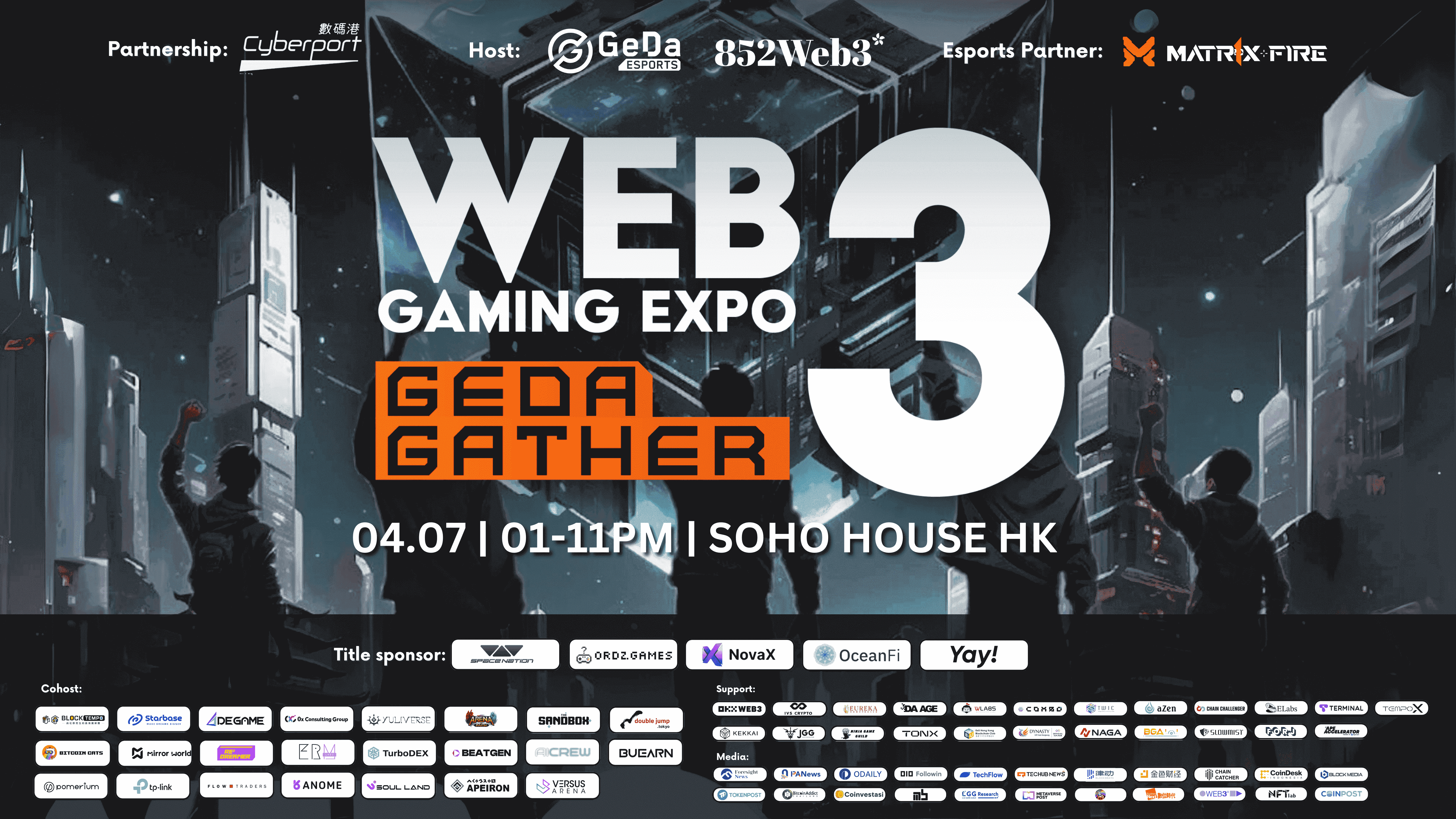 Đọc thêm về bài viết GEDA與數碼港合辦展覽，將香港定位為Web3遊戲中心