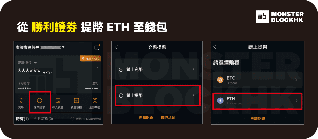 VSCL Withdrawal ETH | Monsterblockhk | Monsterblockhk
