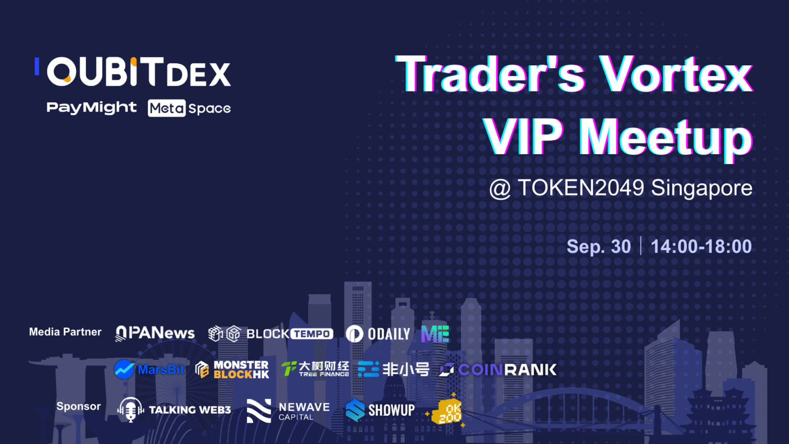 QuBitDEX Trader’s Vortex VIP Meetup