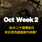 10.11 二十億爆倉日：末日清洗還是瘋牛前奏 – 1013 週報